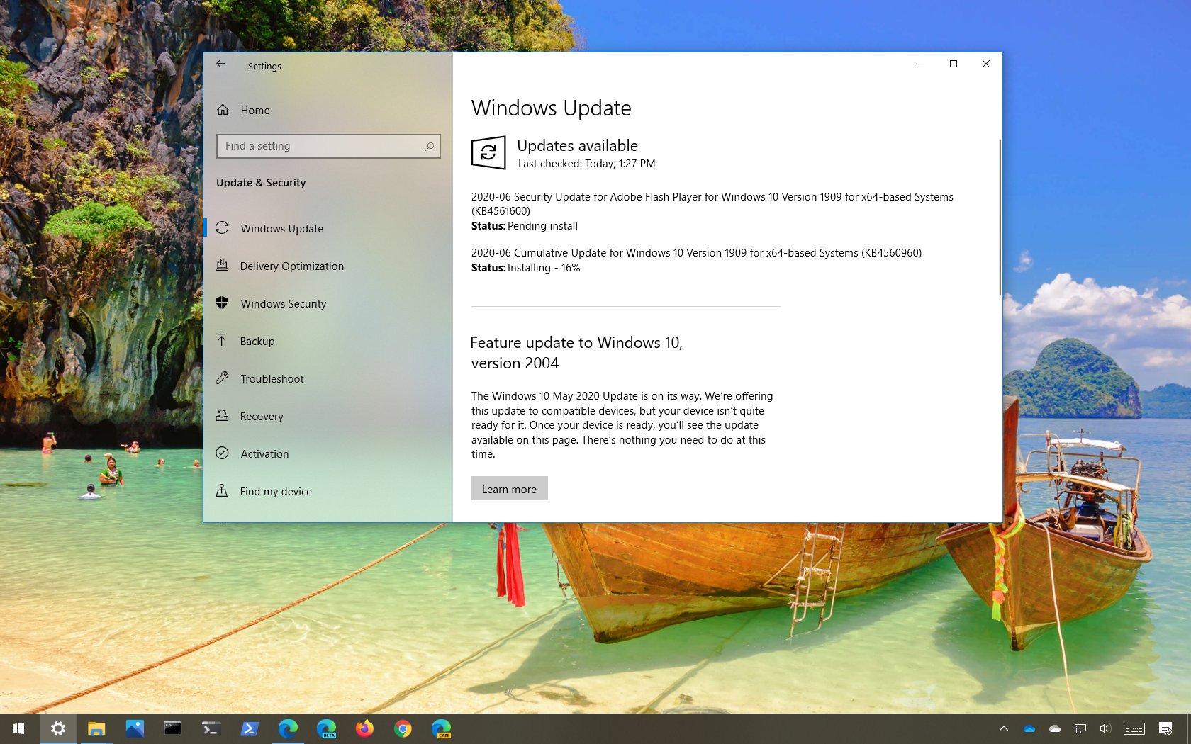 Pureinfotech Windows 10 Tips One Step At A Time — Windows 10 Update Kb4560960 Releases For 1908