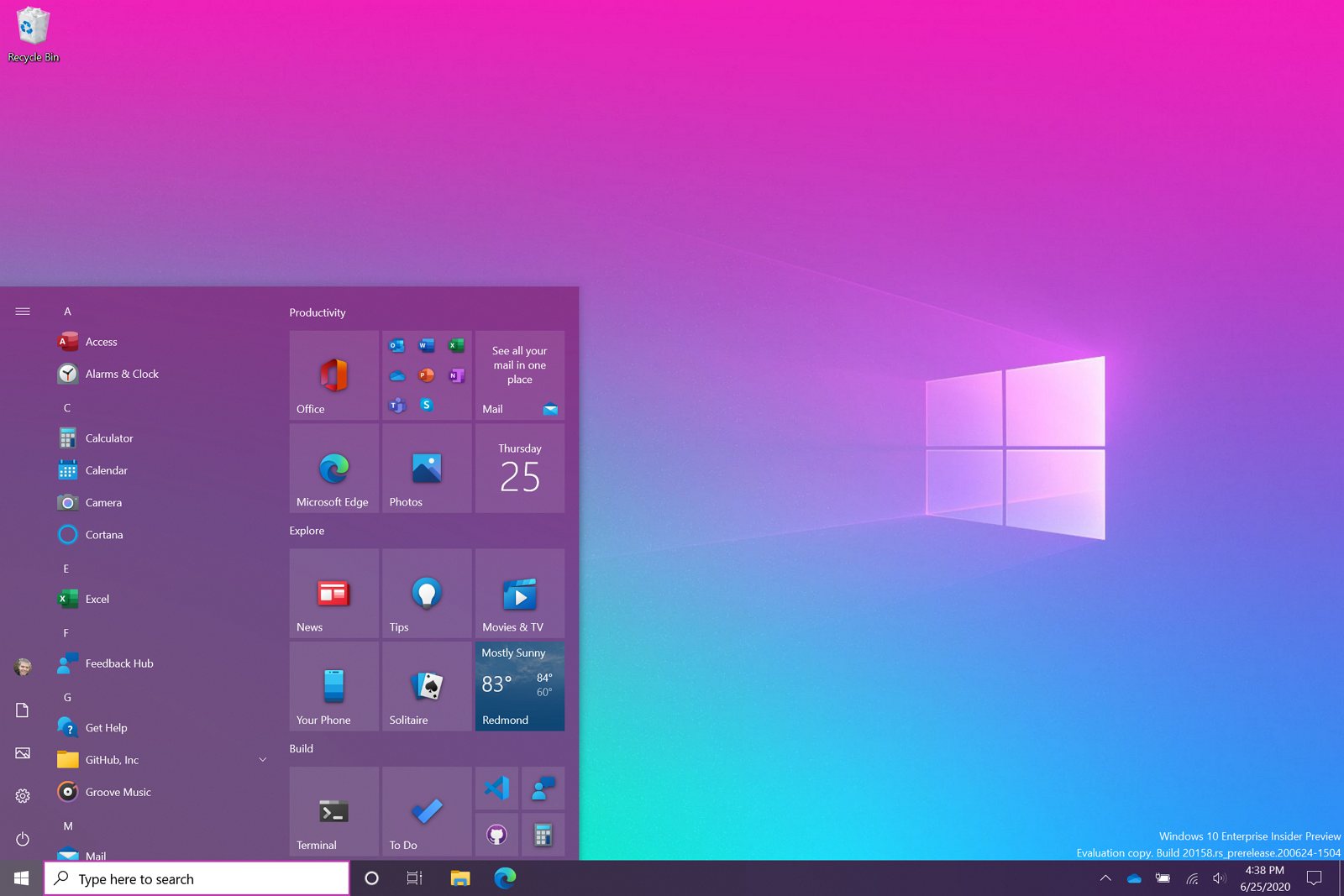 Hướng dẫn làm nền Windows 10 start menu background transparent Đẹp và tinh tế