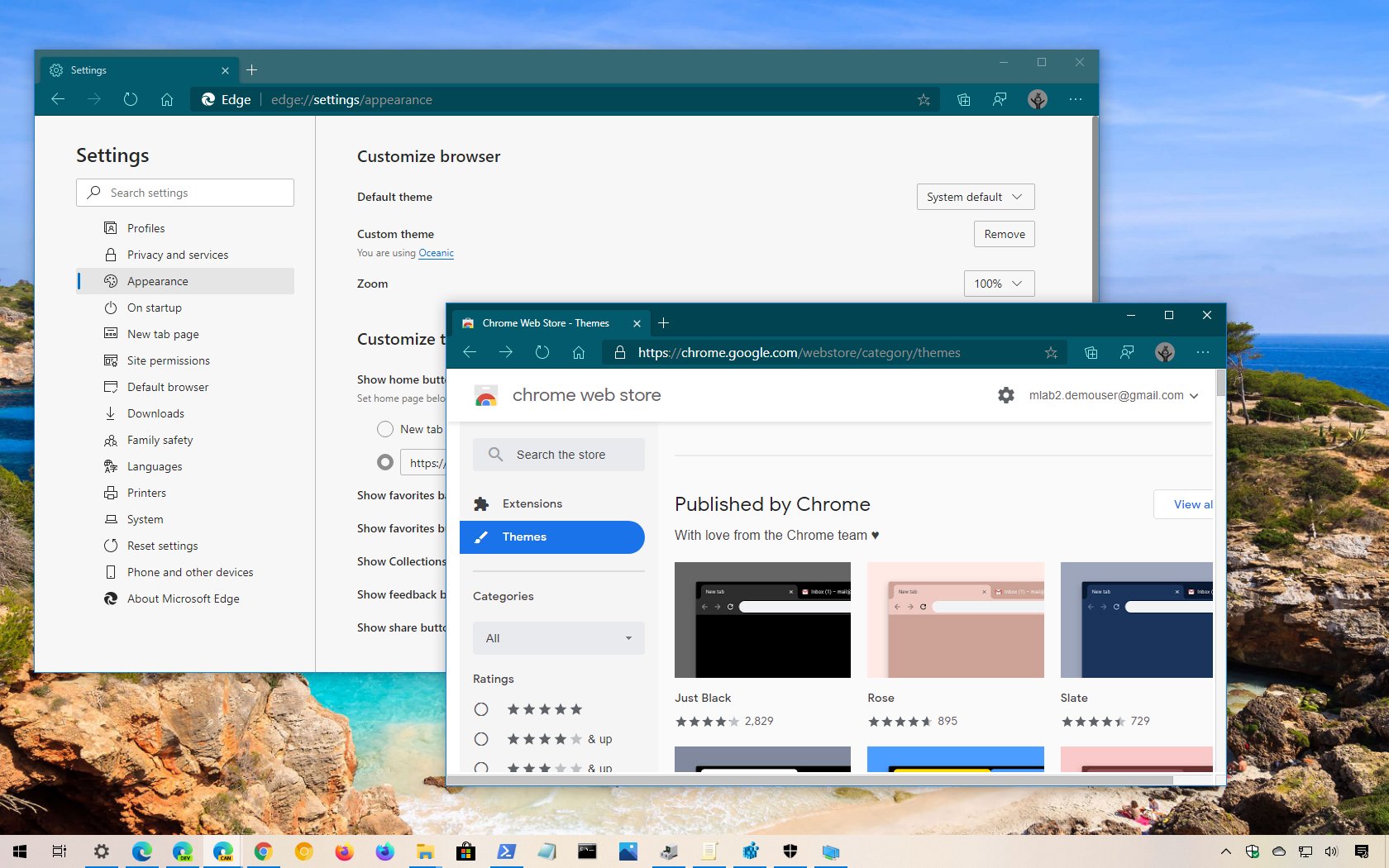 How to install Chrome themes on Microsoft Edge - Pureinfotech