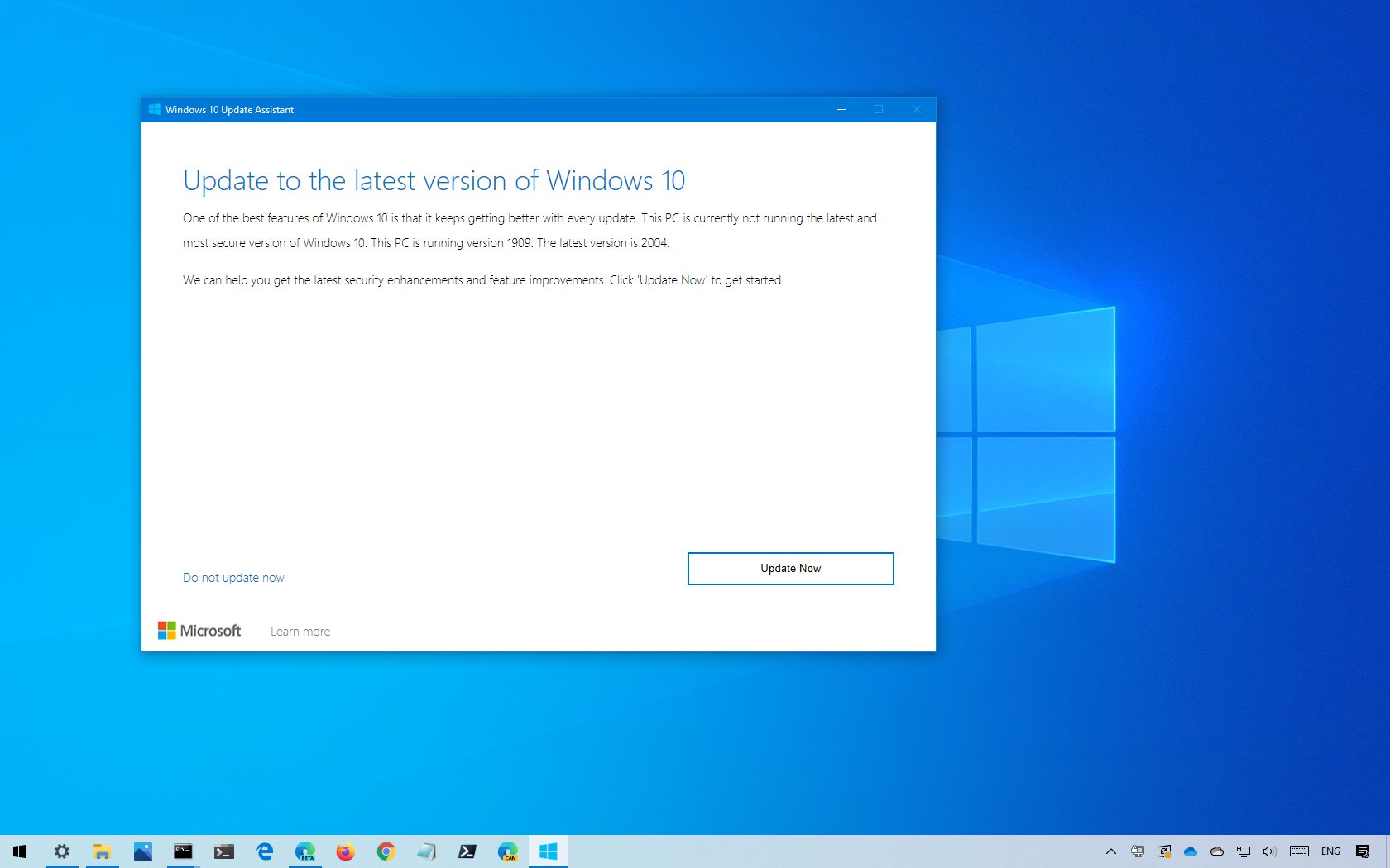 windows 10 20h2 download assistant