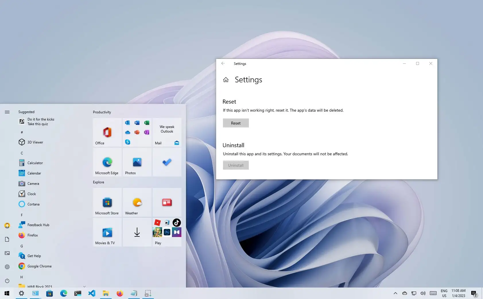 How to reset Settings app on Windows 10 - Pureinfotech