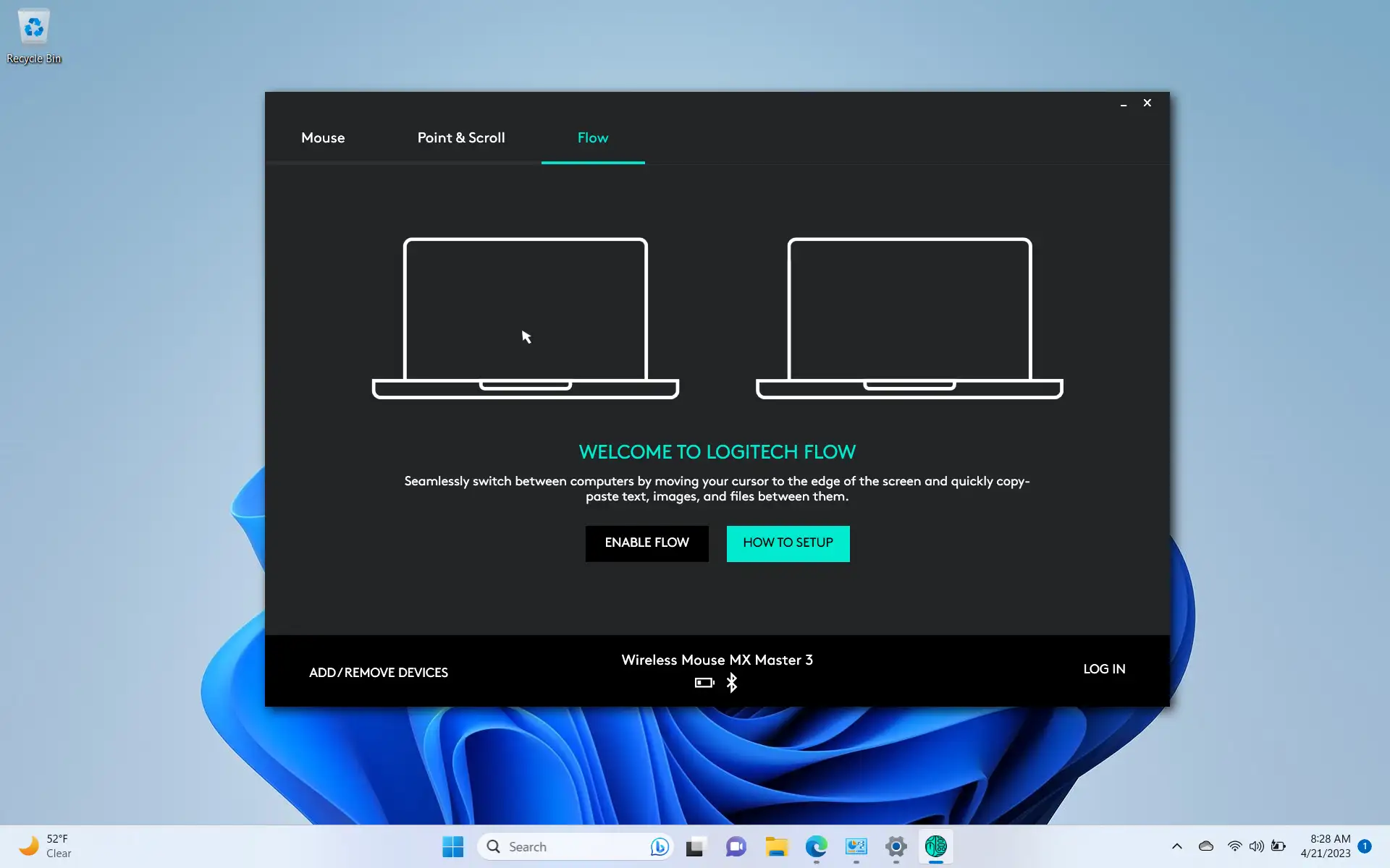 How to share mouse between PCs with Logitech Flow on Windows 11, 10 - Pureinfotech