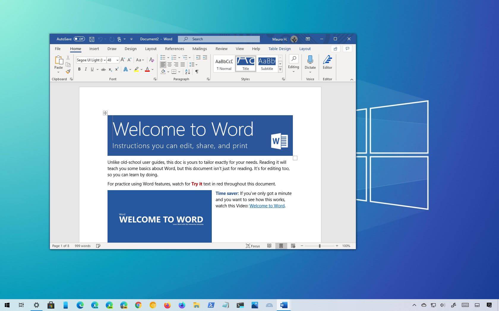 Microsoft Word app gets text predictions feature - Pureinfotech