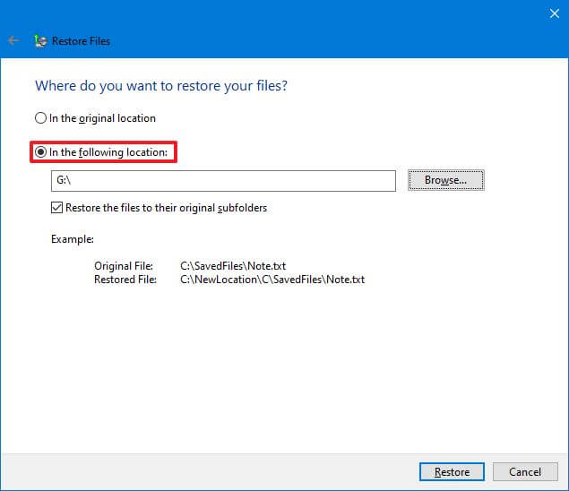 How To Create Automatic File Backup On Windows 10 - Pureinfotech