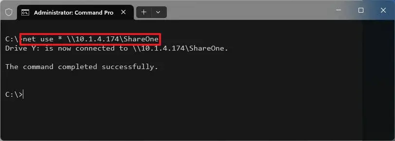 How to map network drive assigning letter automatically on Windows 11 ...