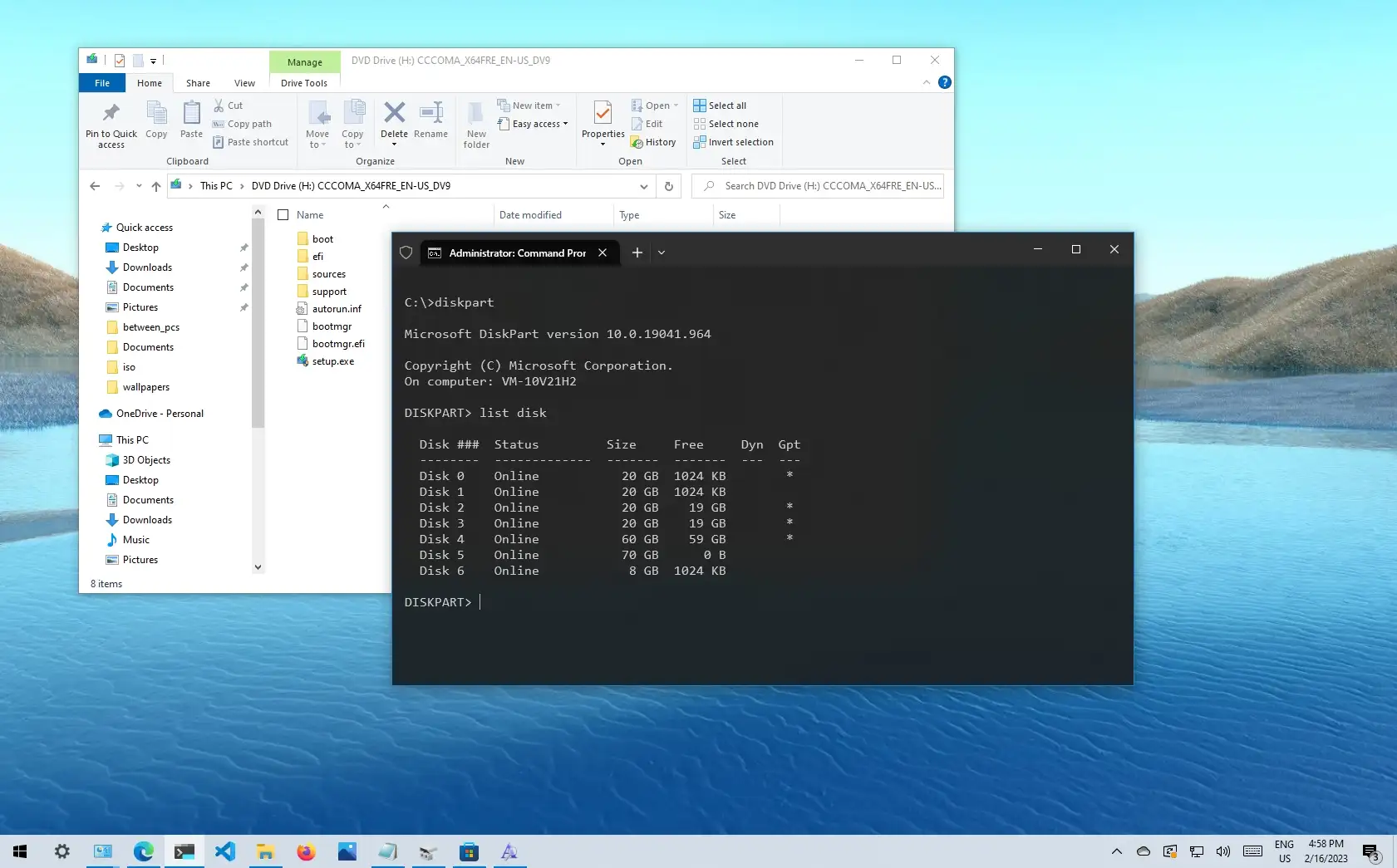 manifestation Stol sennep How to create Windows 10 bootable USB with Command Prompt - Pureinfotech