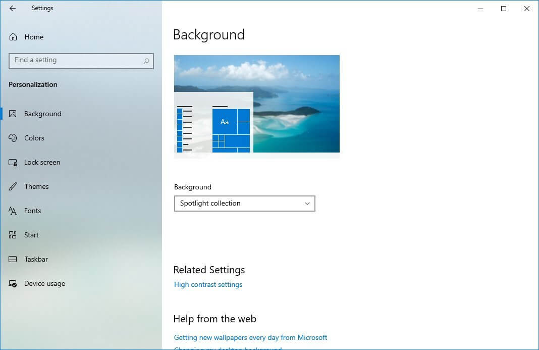 Windows 10 21H2 To Get New Device Usage, Spotlight, Touchpad Settings ...