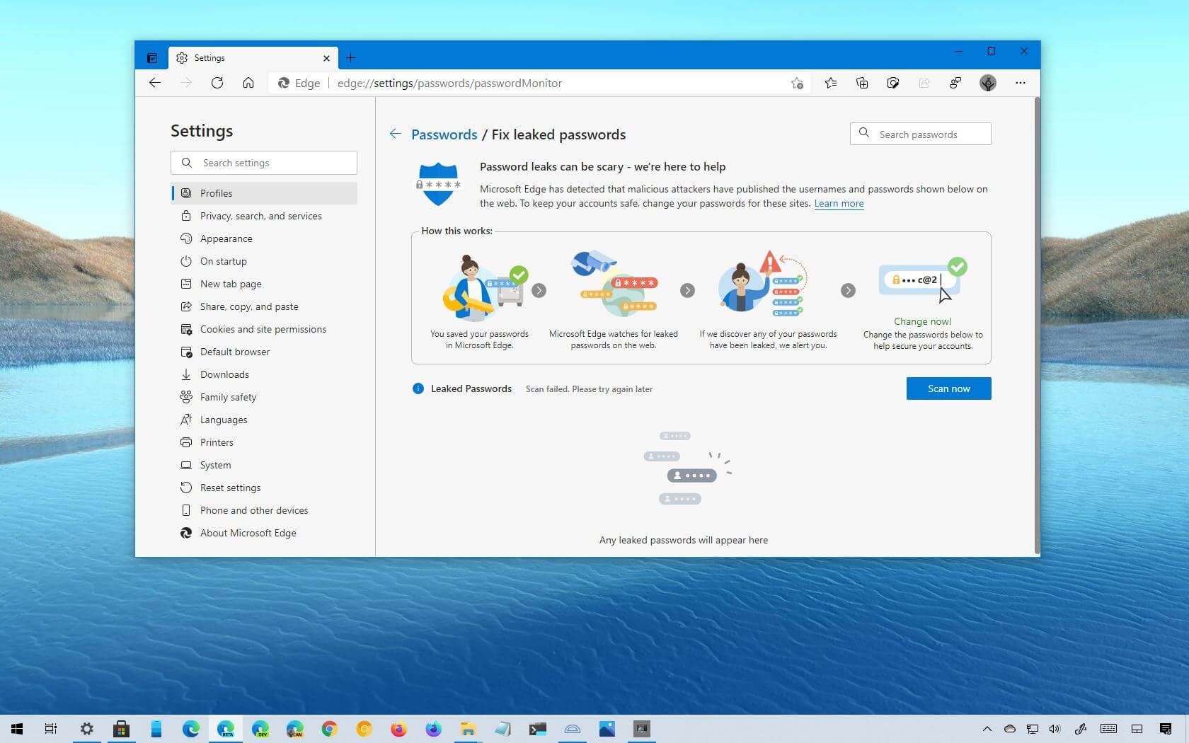 How to check for compromised passwords on Microsoft Edge - Pureinfotech