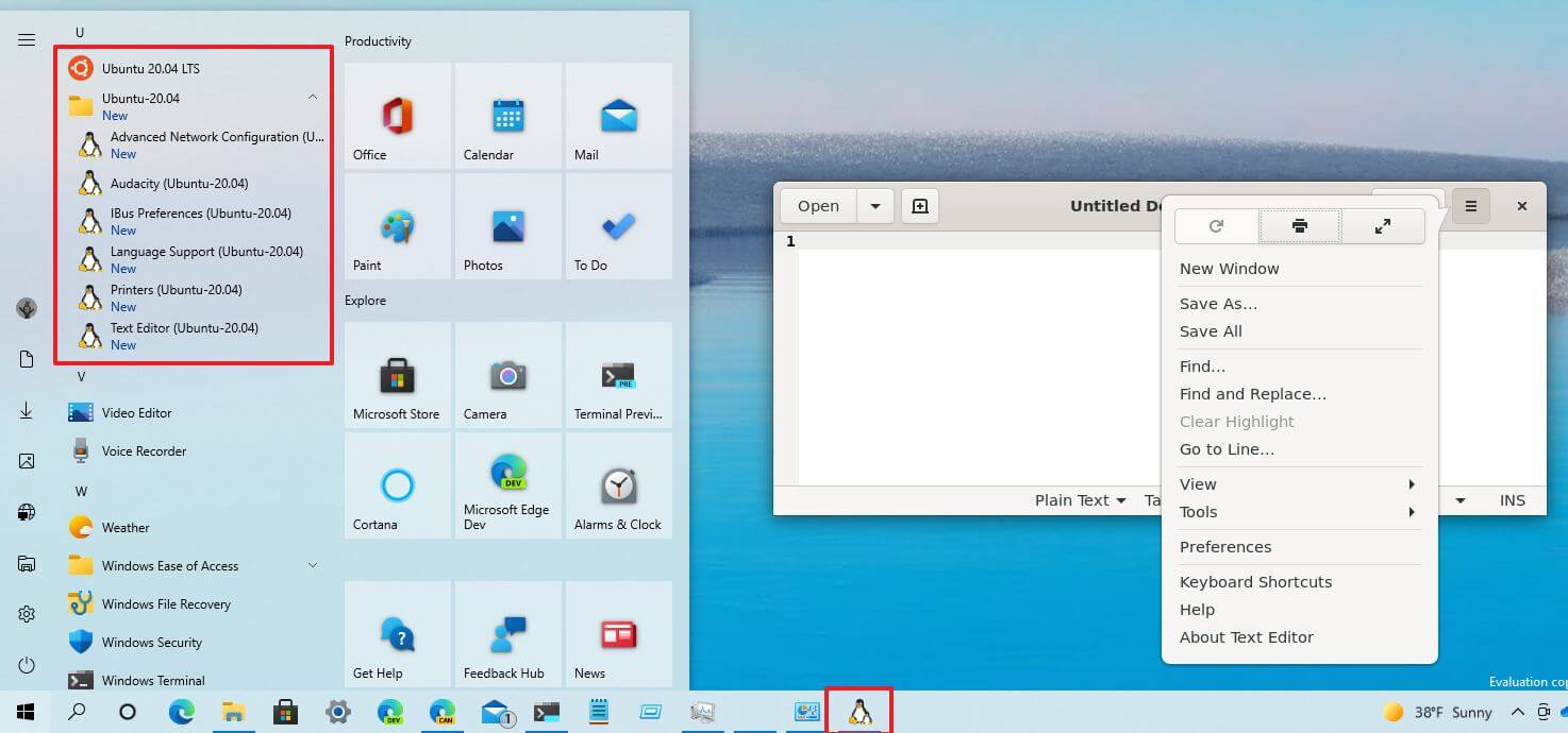 How To Install Linux GUI Apps On Windows 10 - Pureinfotech