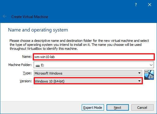 How To Create Windows 10 Virtual Machine On Virtualbox Pureinfotech How To Create Windows 10 Virtual Machine On Virtualbox Pureinfotech
