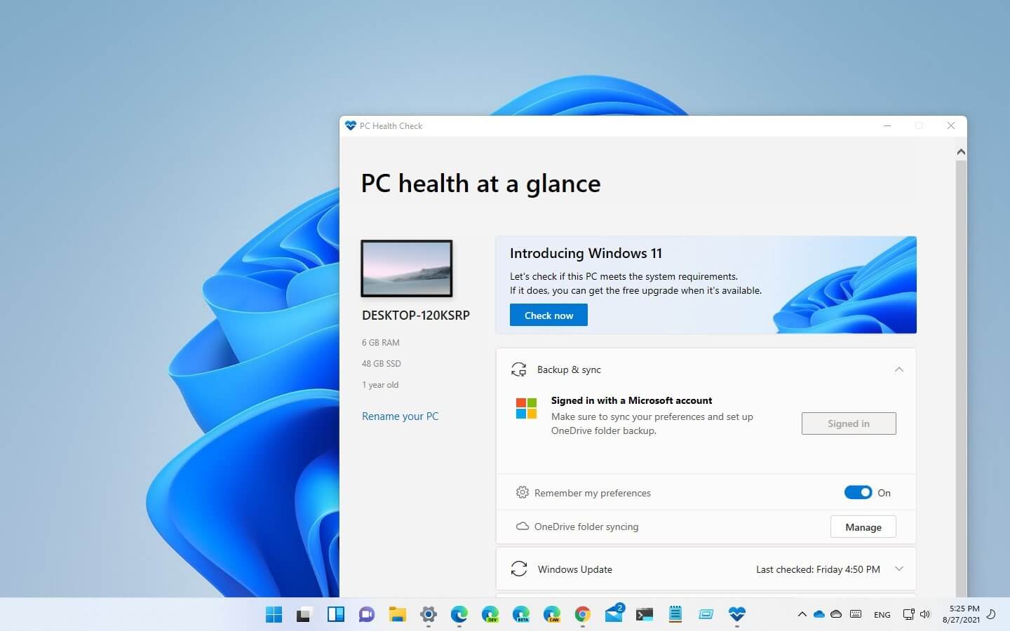 instal the new Windows 11 Compatibility Check