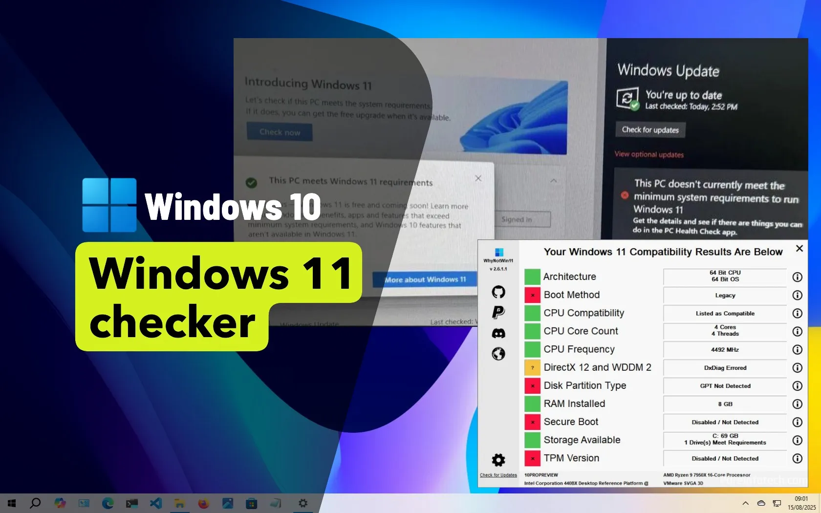How to check (exactly) why your PC can't run Windows 11 - Pureinfotech