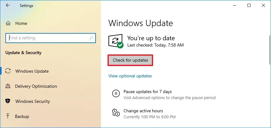 Windows 10 Manually Install Updates (6 Ways) - Pureinfotech