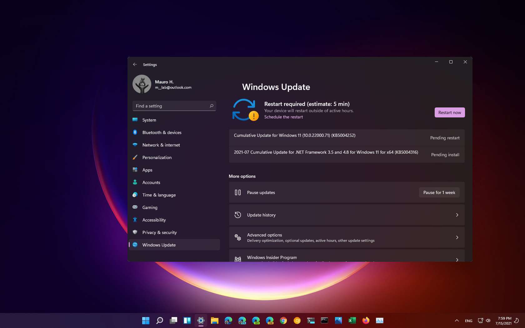 Windows 11 build 22000.71 outs with new features - Pureinfotech