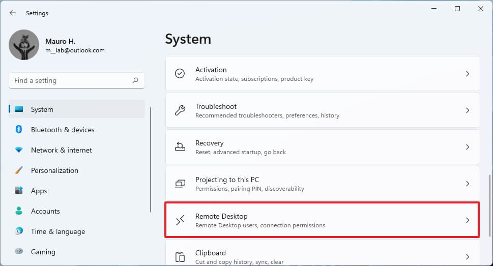 How To Enable Remote Desktop On Windows 11 - Pureinfotech