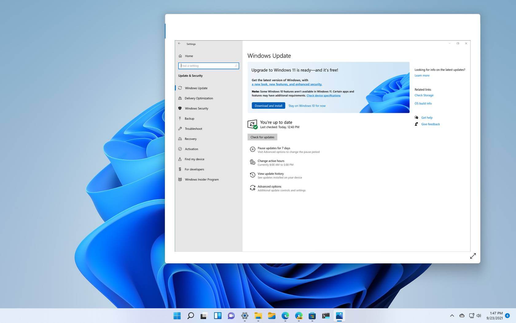 Windows 11 final version ready for download in Release Preview Channel -  Pureinfotech