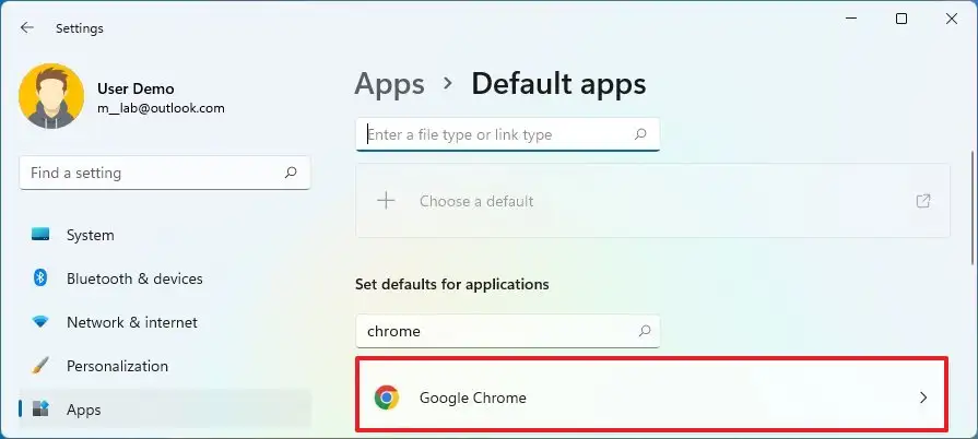How To Set Chrome As Default Browser On Windows 11 Pureinfotech How To Set Chrome As Default Browser On Windows 11 Pureinfotech