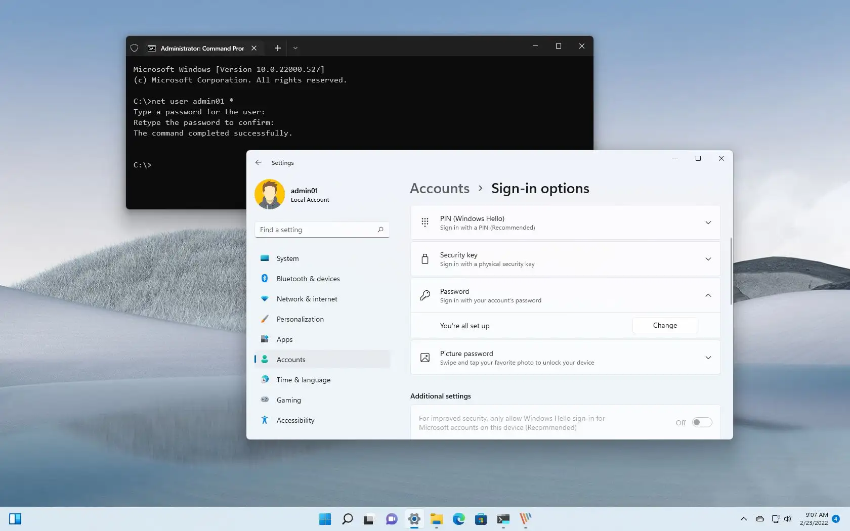 How to bypass the Microsoft Account requirement during Windows