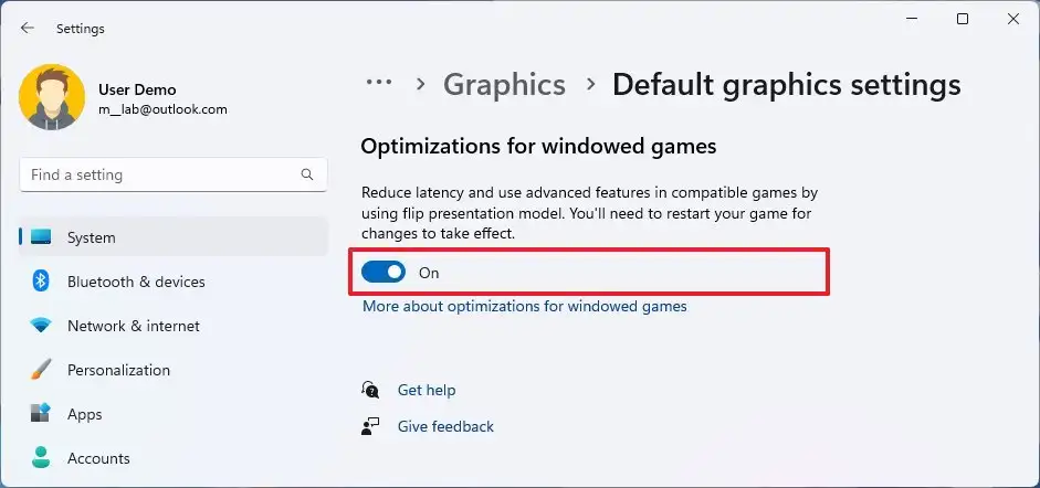 How To Enable Optimizations For Windowed Games On Windows 11 Pureinfotech