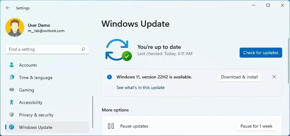 How To Upgrade To Windows 11 22H2 - Pureinfotech