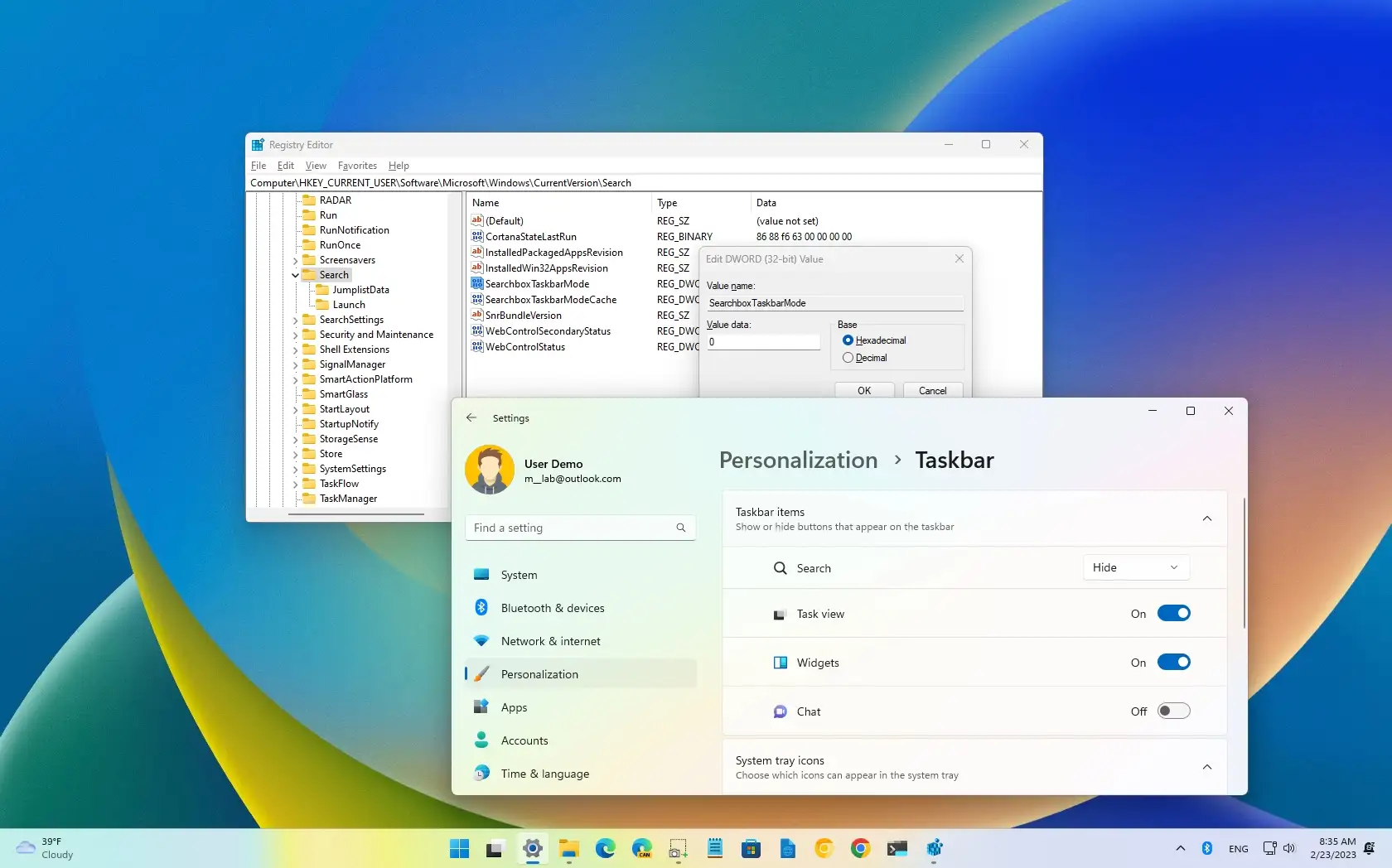 how-to-disable-taskbar-search-box-on-windows-11-pureinfotech