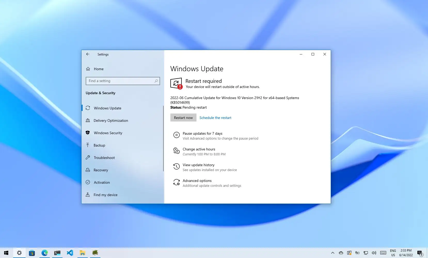 Windows 10 Update KB5014699 (build 19044.1766) Outs With Fixes ...