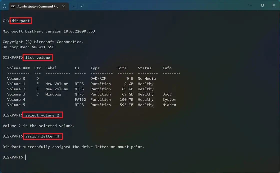 How to change drive letter on Windows 11 Pureinfotech