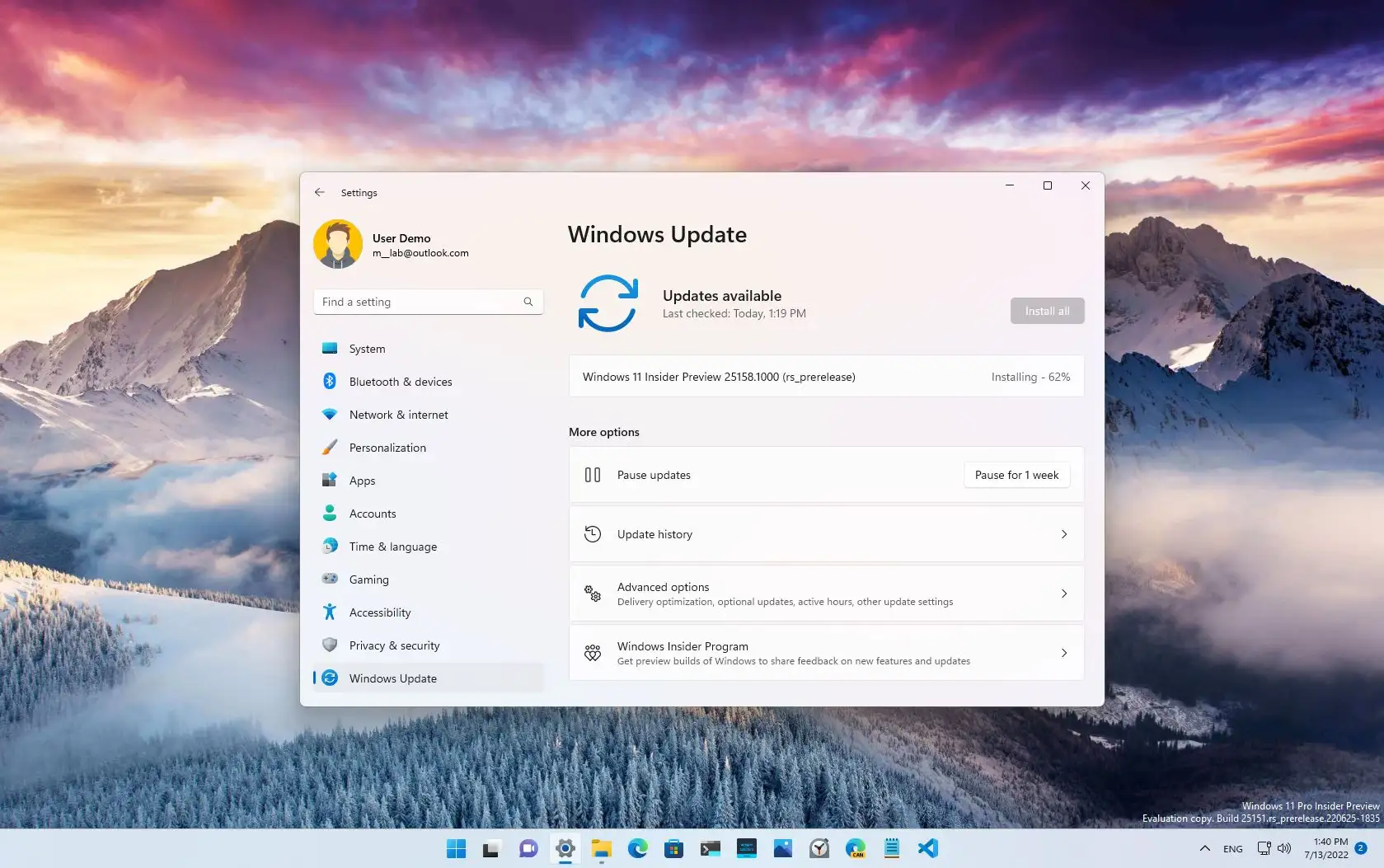 Windows 11 build 25158 outs with a new search button - Pureinfotech