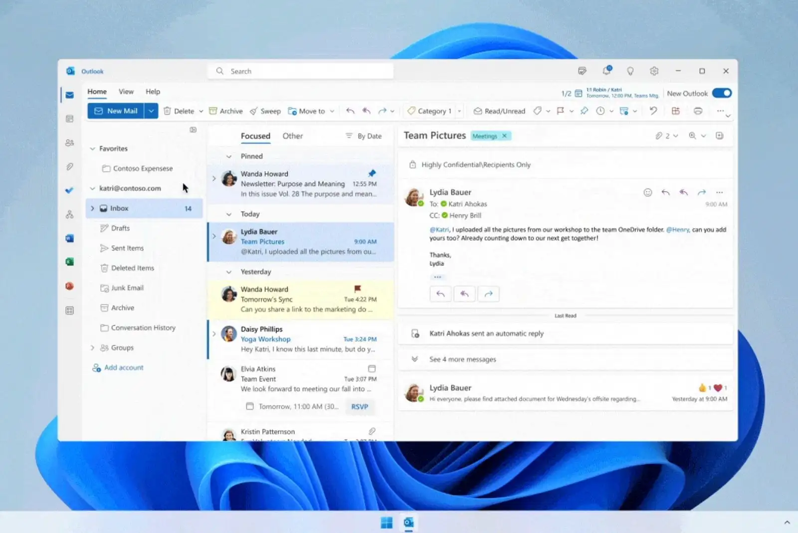 Redesigned Office Outlook app for Windows 11 arrives to testers - Pureinfotech