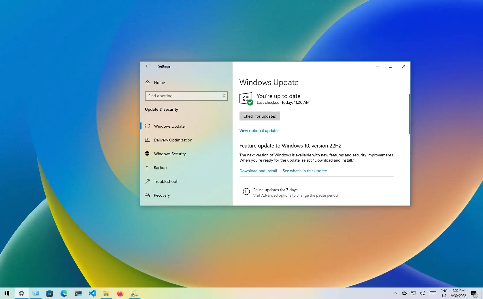 Windows 10 22h2 Update Download Offline 2023 Get Latest Windows 10 Update