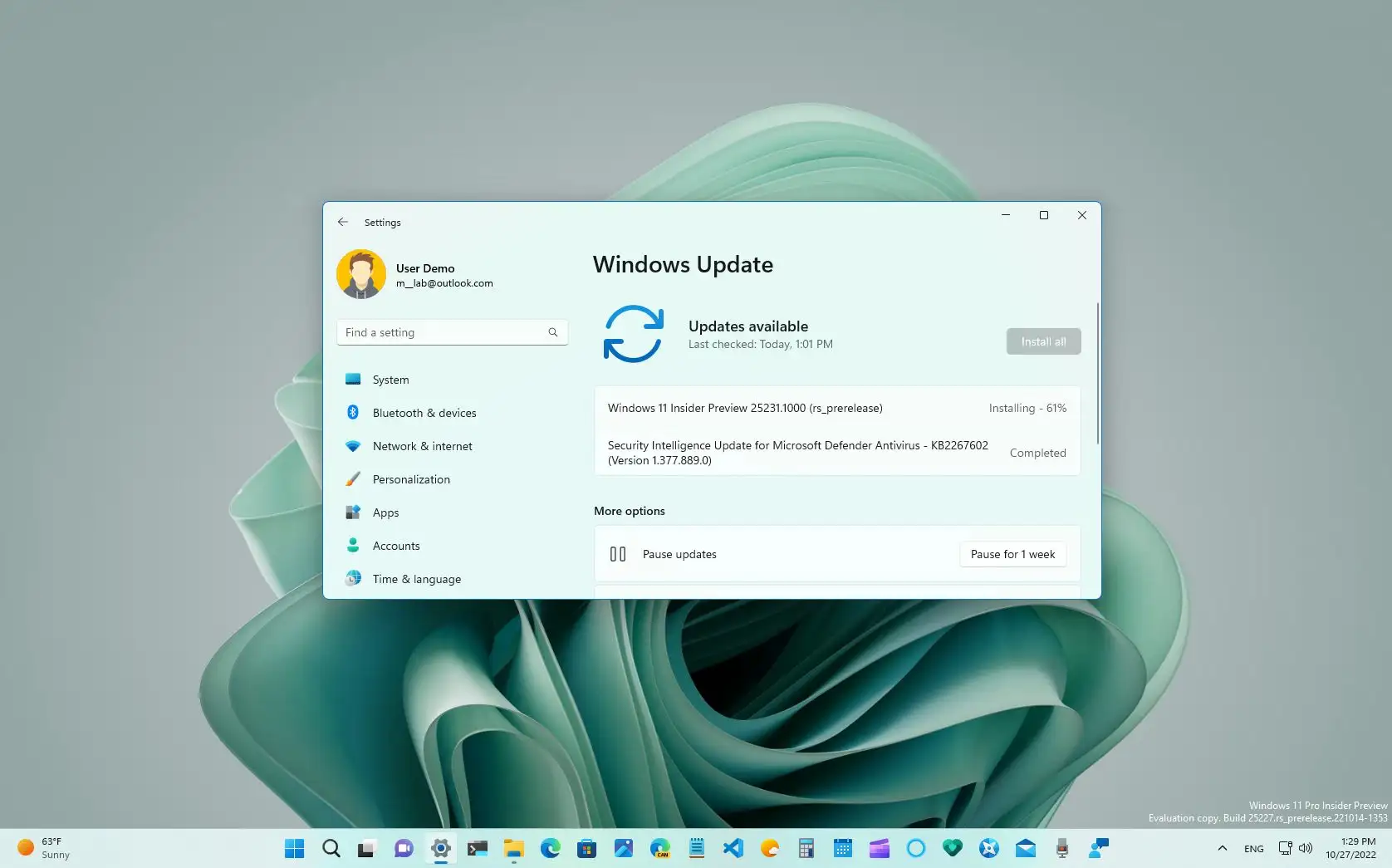 Windows 11 build 25231 releases in the Dev Channel - Pureinfotech