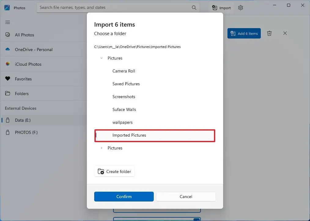 How To Import Photos From Phone, Camera, SD Card On Windows 11 ...