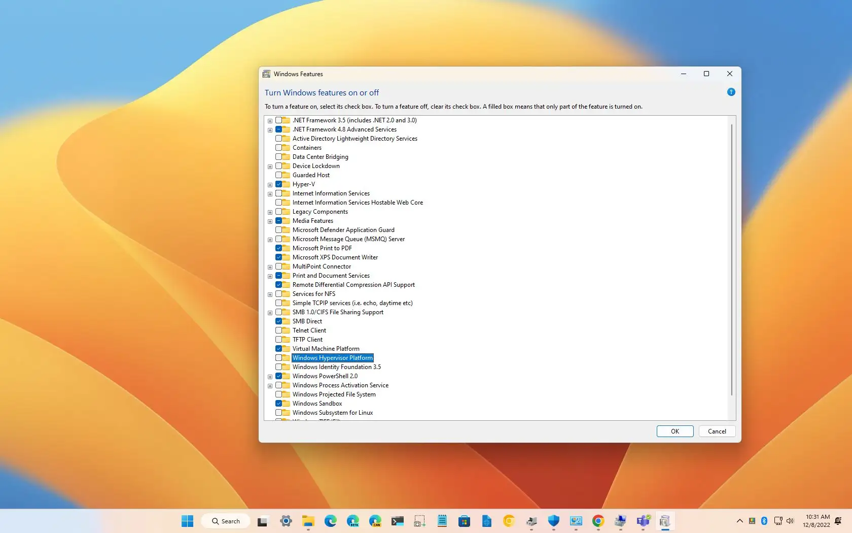 What S The Difference Between Hyper V Virtual Machine Platform