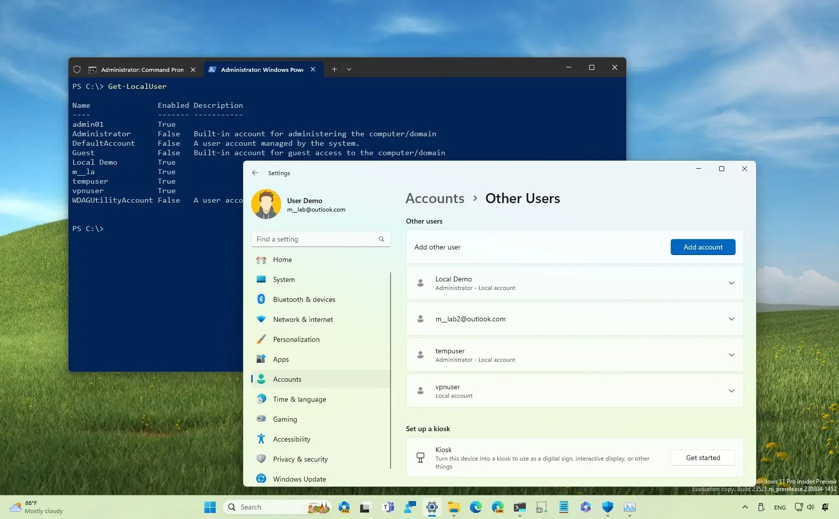 How to view all user accounts on Windows 11 - Pureinfotech