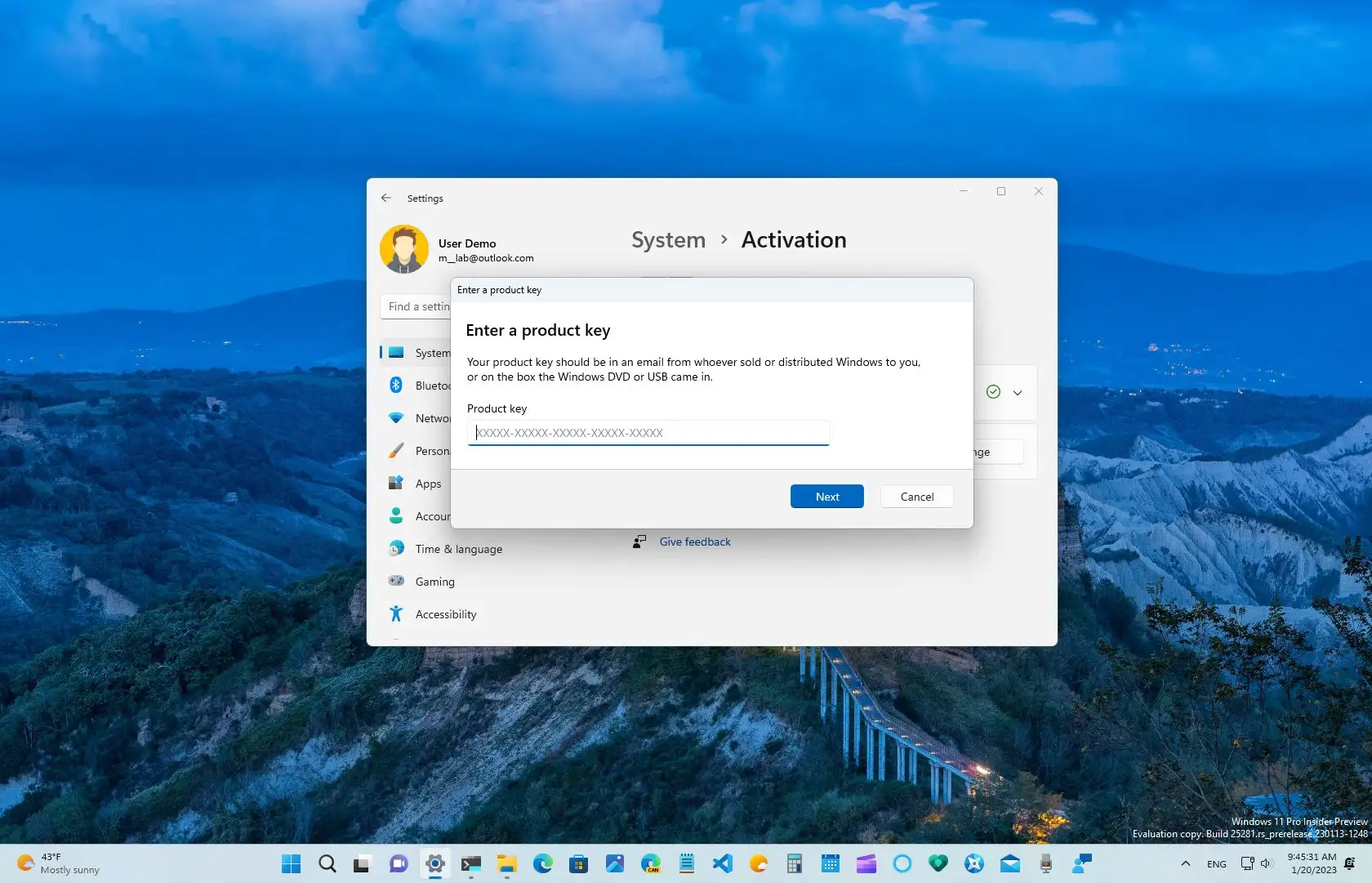 How To Enable New Change Product Key Dialog On Windows 11 Pureinfotech
