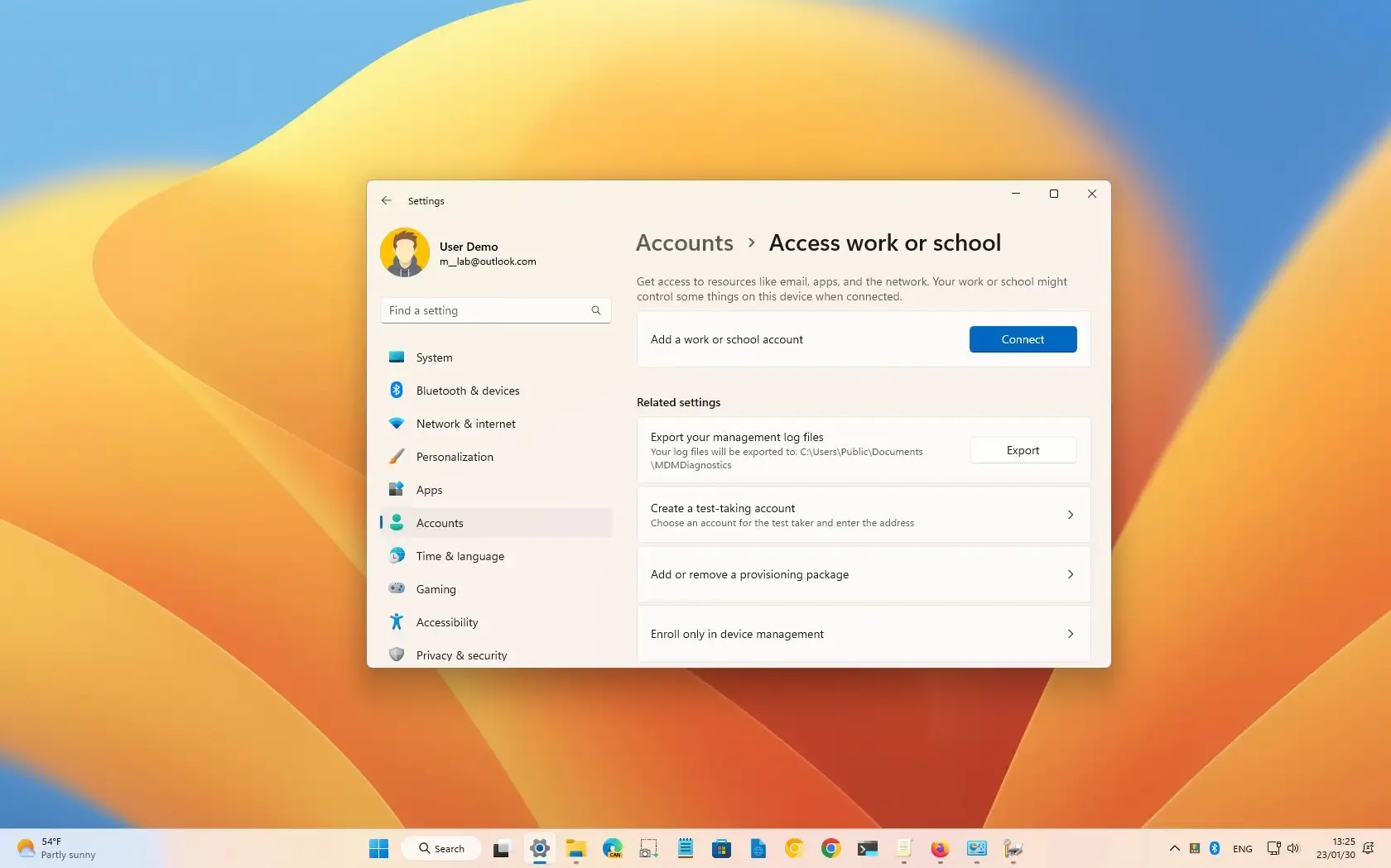 How to remove work or school email account on Windows 11 - Pureinfotech