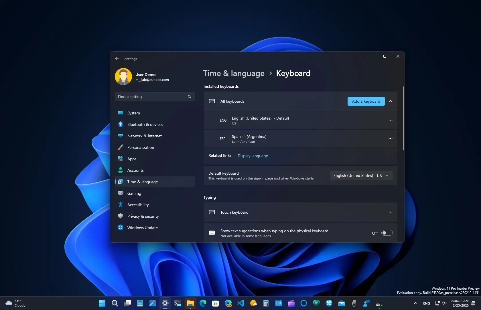 Windows 11 Settings app gets new Home, Presence sensing, VHD manager ...