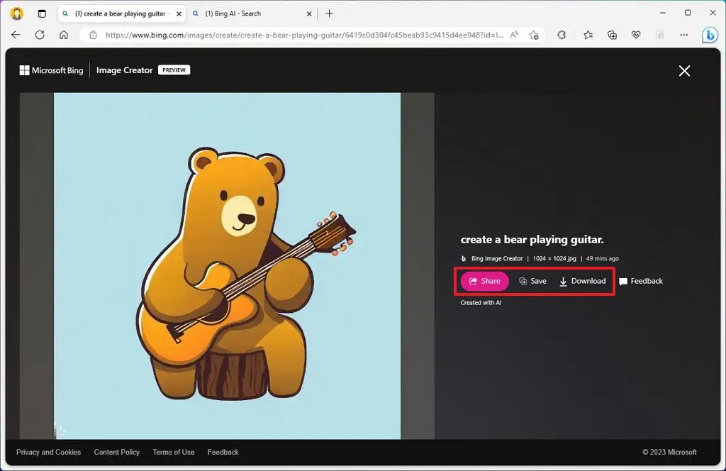 How To Create Images With Ai On Bing Chat Pureinfotech How To Create Images With Ai On Bing Chat Pureinfotech