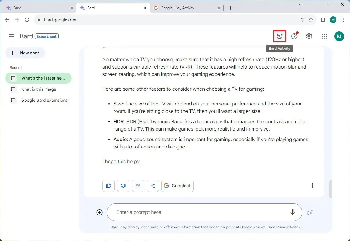 How to use new Google Bard AI chatbot - Pureinfotech