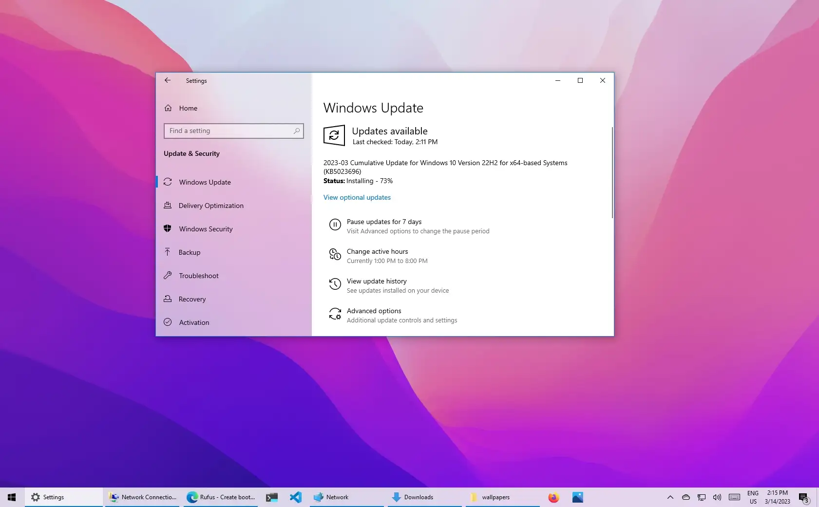 Windows 10 Build 19045.2728 (KB5023696) Outs For 22H2, 21H2, 20H2 ...