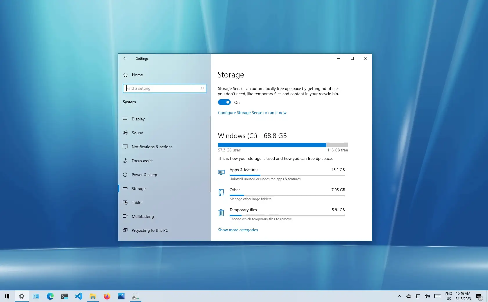 Free Up Disk Space On Windows 10 - Pureinfotech