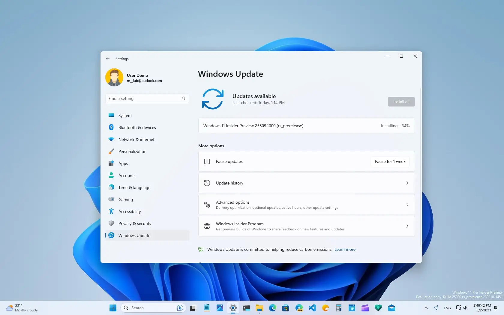 Windows 11 build 25309 outs with new File Explorer (WinUI 3) and volume mixer - Pureinfotech