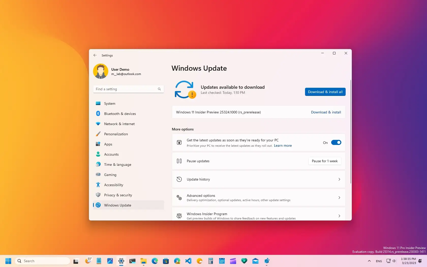 Windows 11 build 25324 rolls out new features in Canary Channel ...