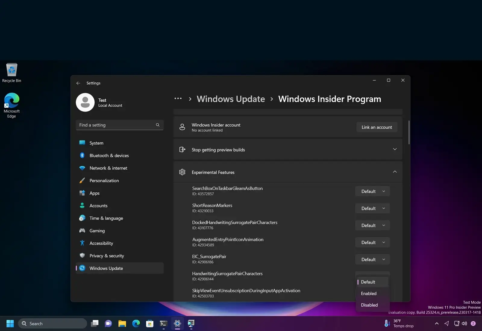 Бесплатный аналог windows 10. Vivetool для Windows 10. Как включить Experimental features. Vive Tool Windows.