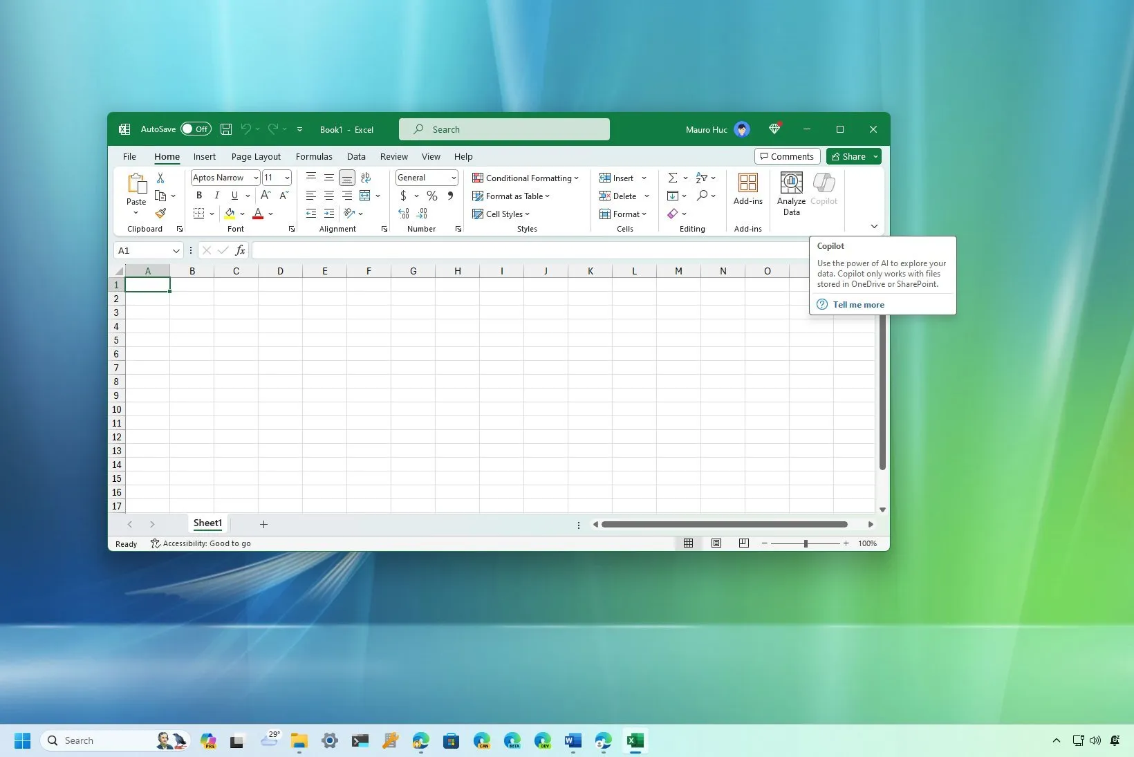 Microsoft Copilot Demo Excel Image To U