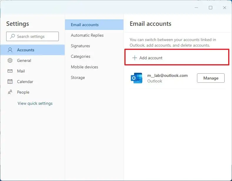 how-to-add-gmail-account-to-new-outlook-app-on-windows-11-pureinfotech