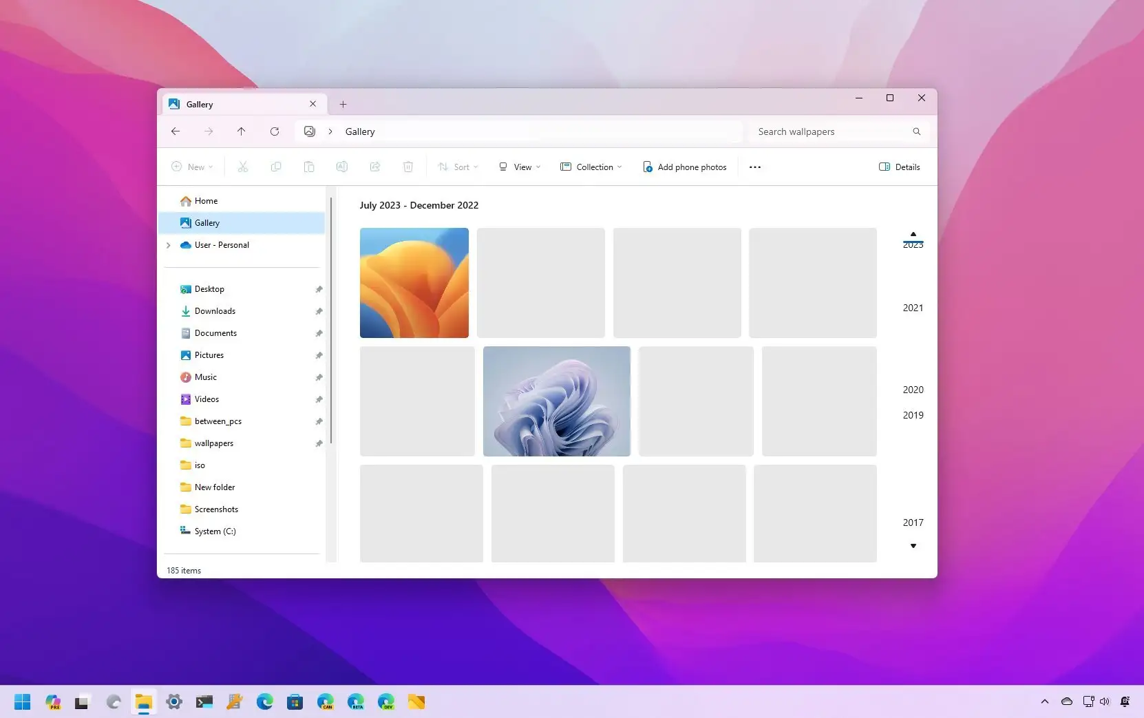 How to enable new Gallery for File Explorer on Windows 11 - Pureinfotech