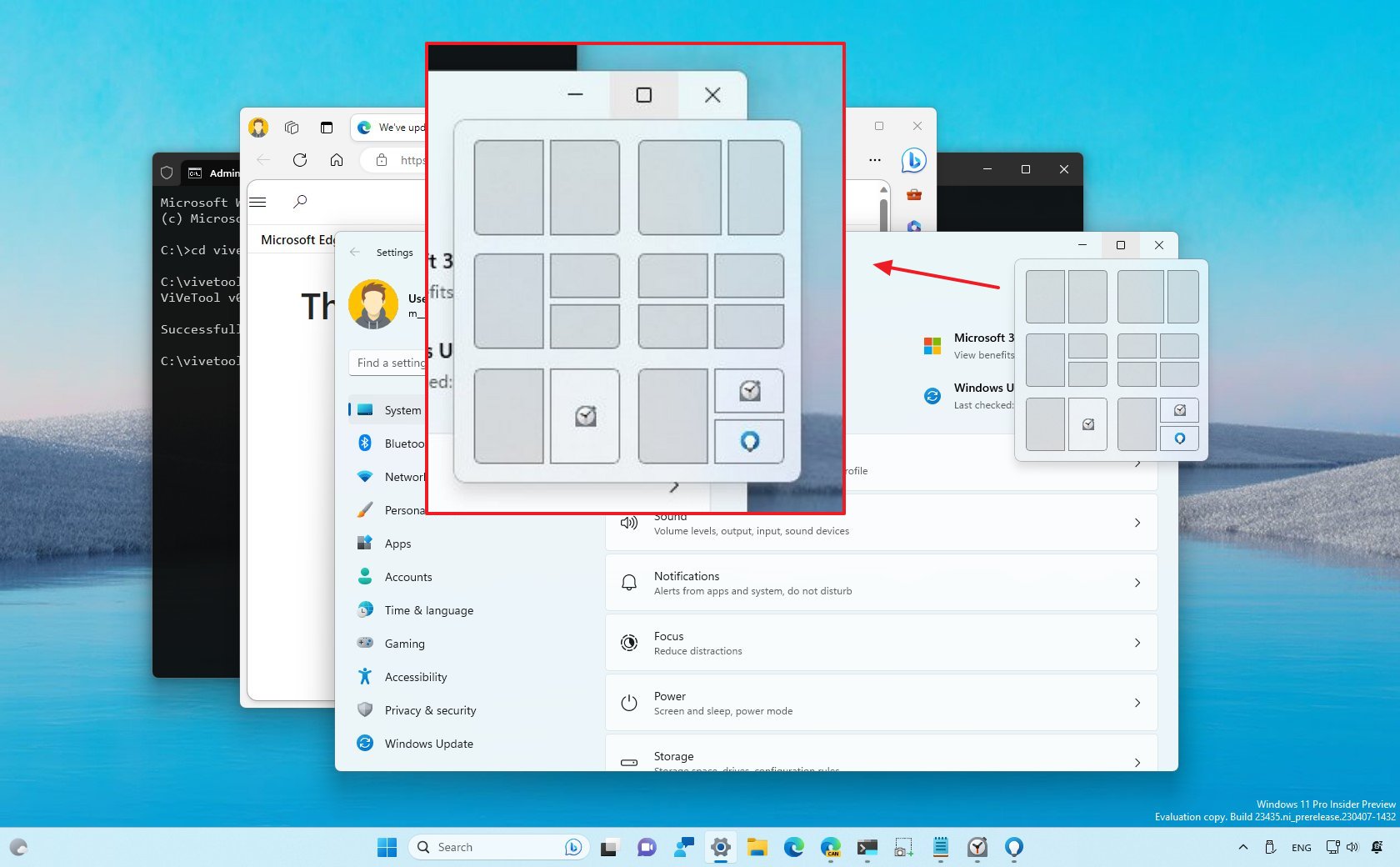 How To Enable New Snap Layouts Suggestions On Windows 11 - Pureinfotech