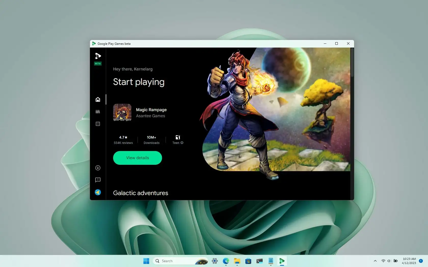 Google Play Games beta now on Windows desktops, if that's your thing