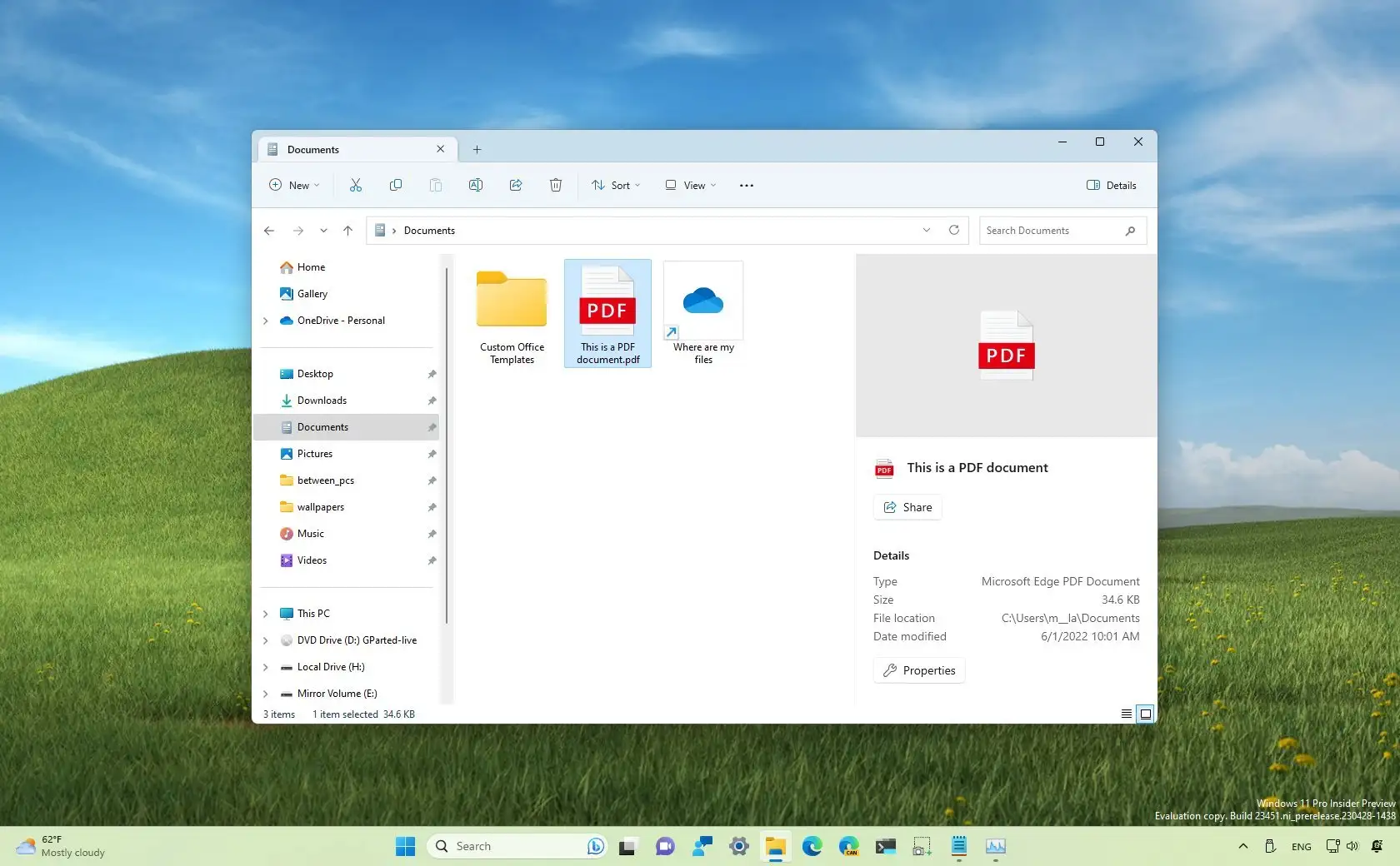File Explorer gets new details pane and tab dragging on Windows 11 ...